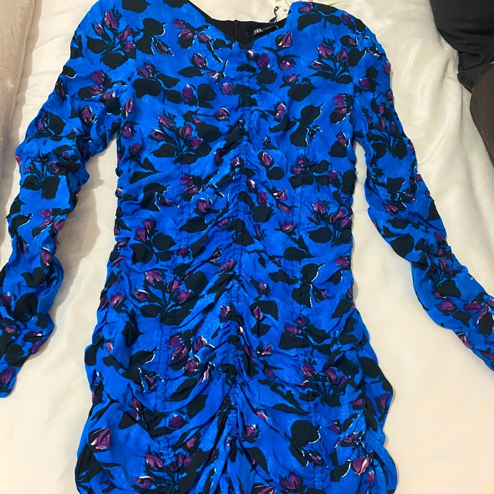 Zara long sleeve mini dress - new with tags